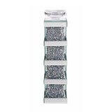 Noralie Mirrored/Faux Diamonds Candle Holder (Set of 2)
