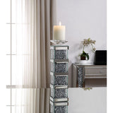 Noralie Mirrored/Faux Diamonds Candle Holder (Set of 2)