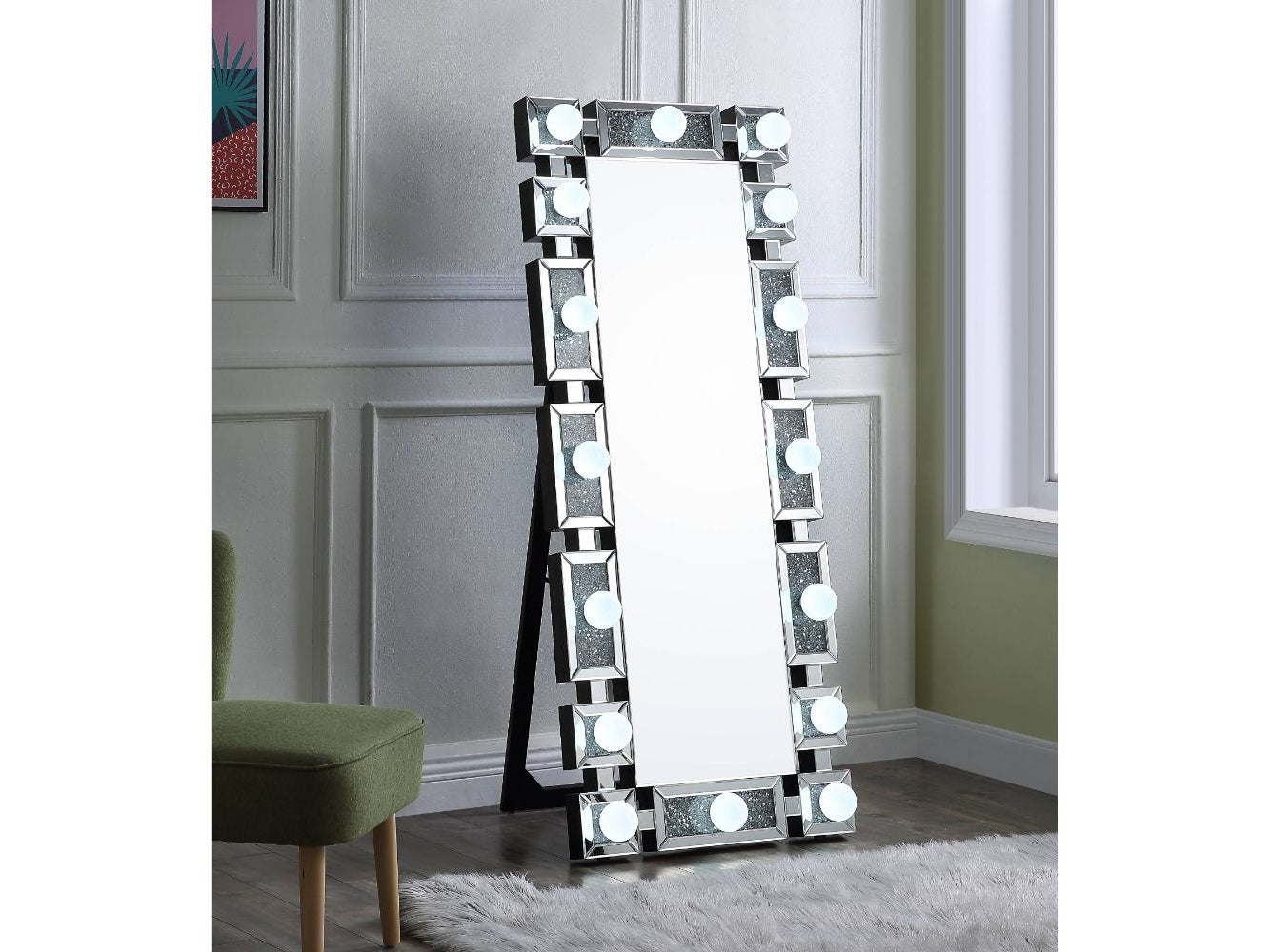 Noralie Floor Mirror - Ornate Home