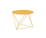 Epidia Yellow Accent Table
