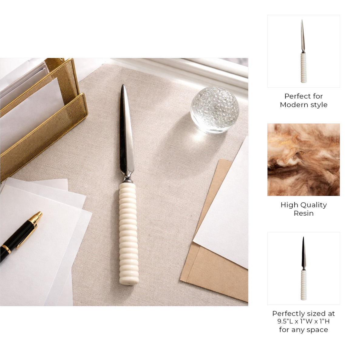 Jakewind Ivory/White Decor