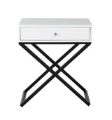 Koda White 23"W Nightstand