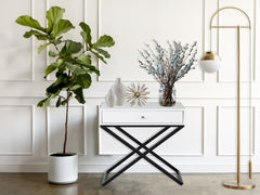 Koda White 23"W Nightstand