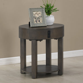 Jonah Light Brown 20"W End Table