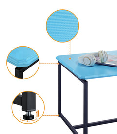 GT Blue 39.5"W 3-Piece Coffee & End Table Set