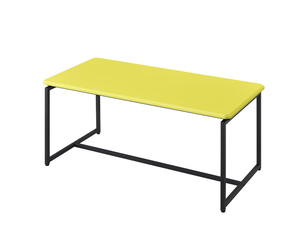 GT Yellow 39.5"W 3-Piece Coffee & End Table Set