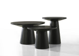 Jasper Ebony Black 3-Piece Coffee, End & Console Table Set