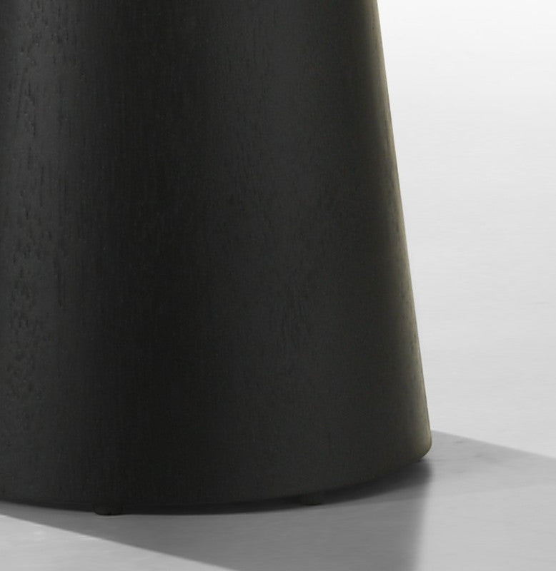 Jasper Ebony Black 22"W End Table
