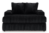 Midnight-Madness Onyx Corduroy 2-Piece RAF Chaise Sectional - Ornate Home