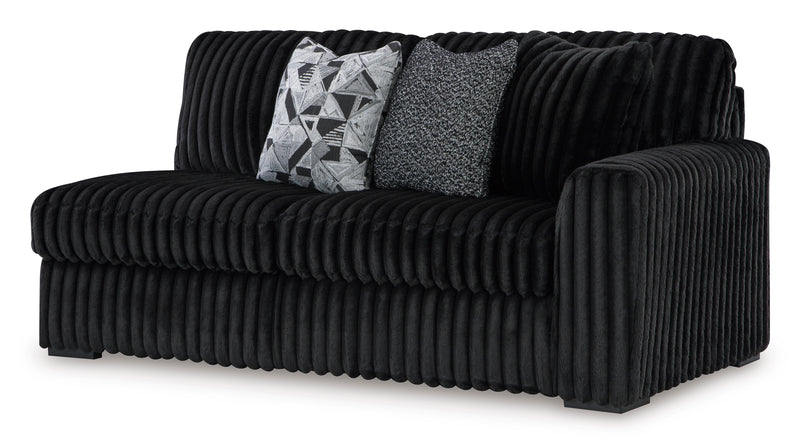 Midnight-Madness Onyx Corduroy Modular Sectional Units - Create your own Style - Ornate Home