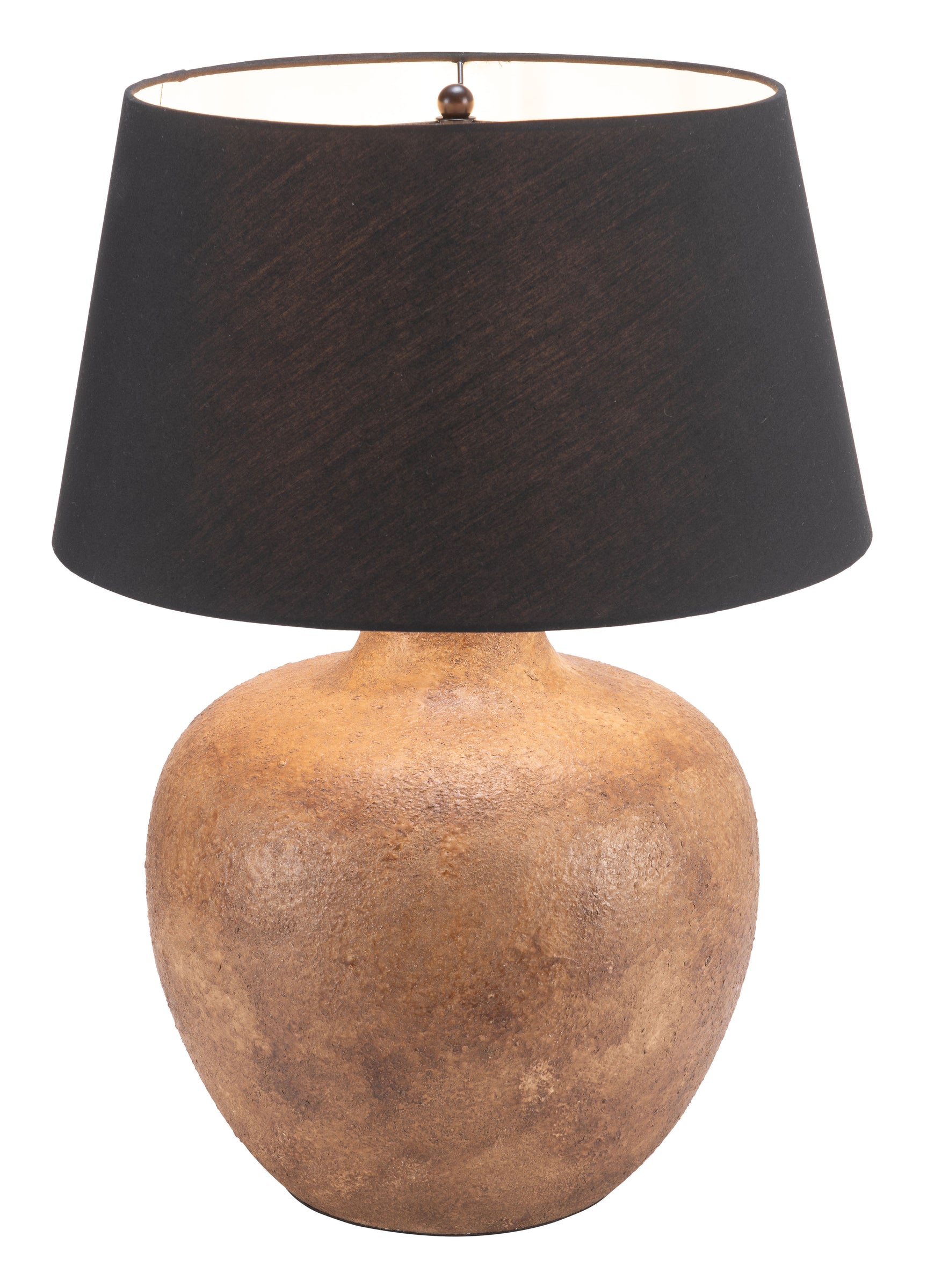 Basil Black Table Lamp
