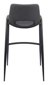 Desi Black Barstool (Set of 2)