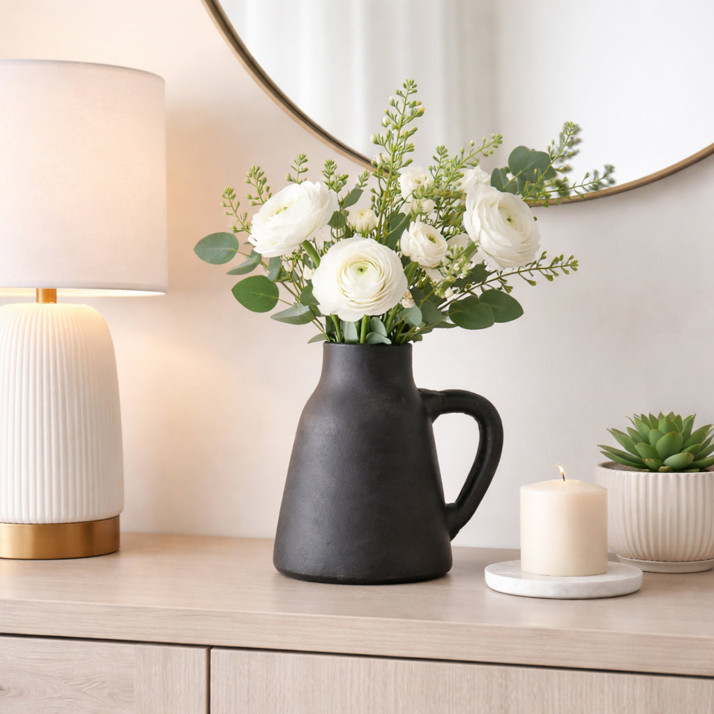 Shermancliff Black Small Vase