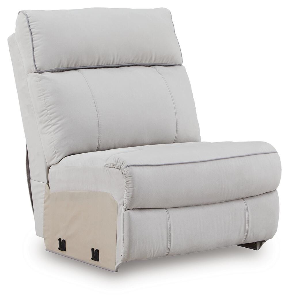 Grafton Pike Pearl/Ash 5-Piece Power Reclining Sectional