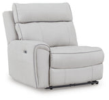 Grafton Pike Pearl/Ash 5-Piece Power Reclining Sectional