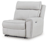Grafton Pike Pearl/Ash 5-Piece Power Reclining Sectional