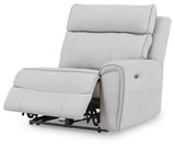 Grafton Pike Pearl/Ash 5-Piece Power Reclining Sectional