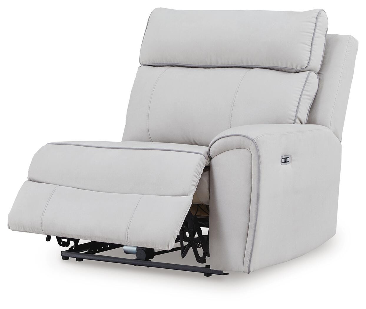 Grafton Pike Pearl/Ash 5-Piece Power Reclining Sectional