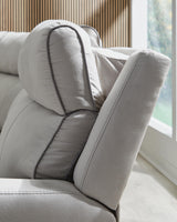 Grafton Pike Pearl/Ash 6-Piece Power Reclining Sectional