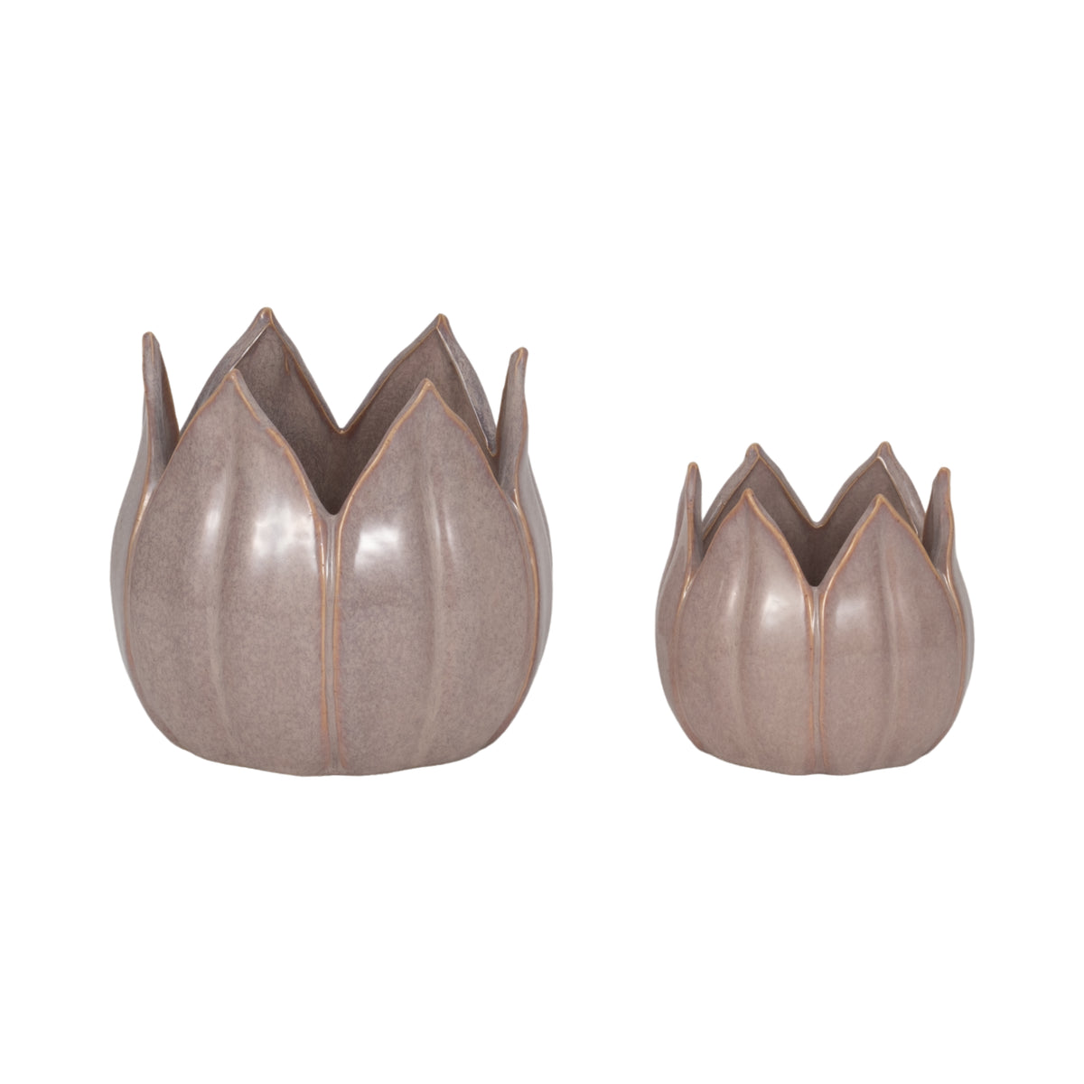 Gentrywind Purple Planters (Set of 2)