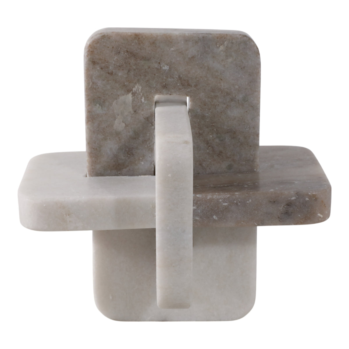 Thornton White/Beige Marble Knot