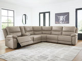 Brannigan Pebble 6-Piece Power Reclining Sectional