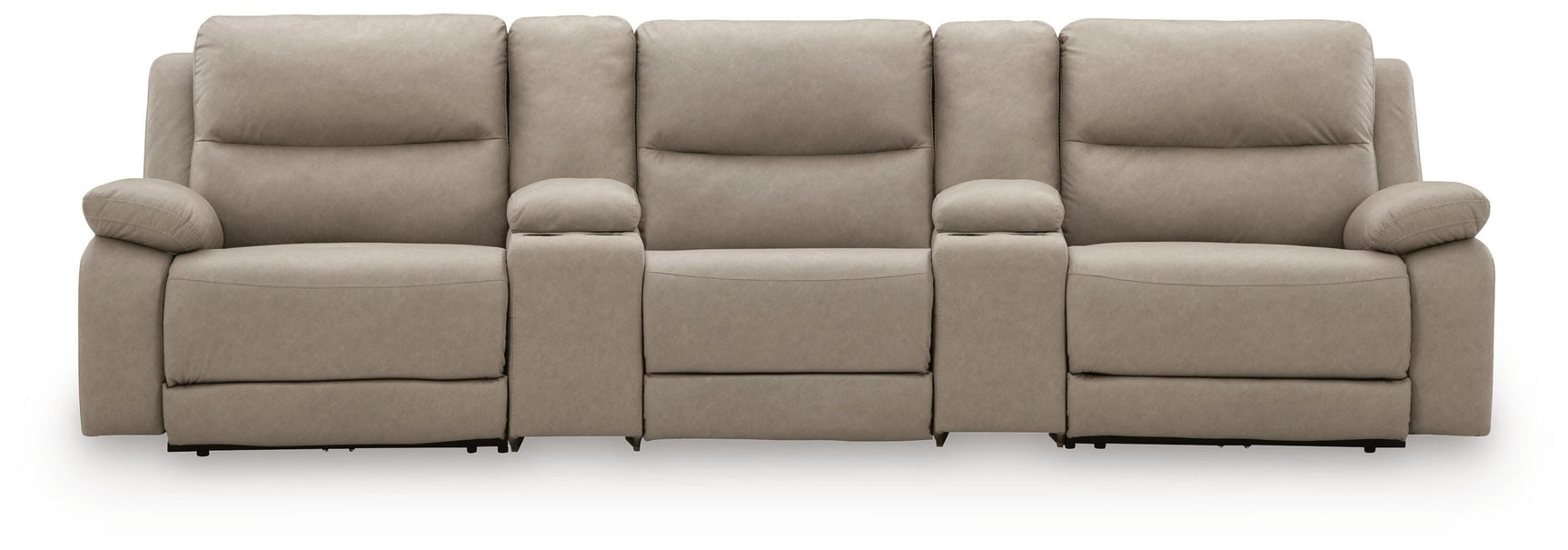 Narwhal Place Pebble 5-Piece Power Reclining Sectional