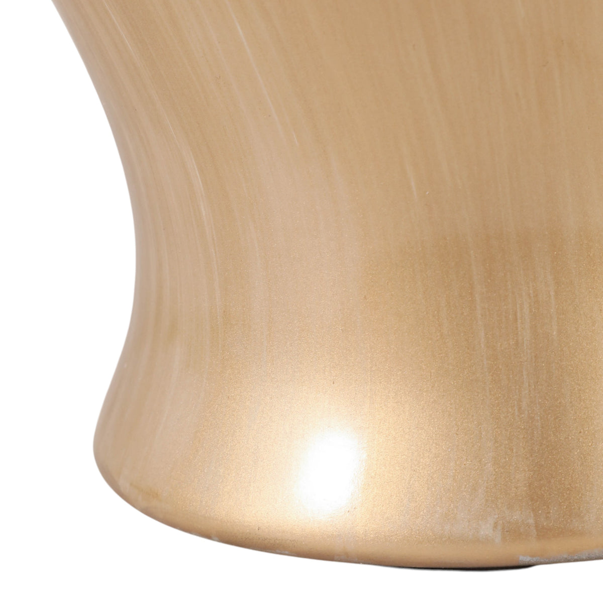 Hopeport Gold/Ivory Large Vase