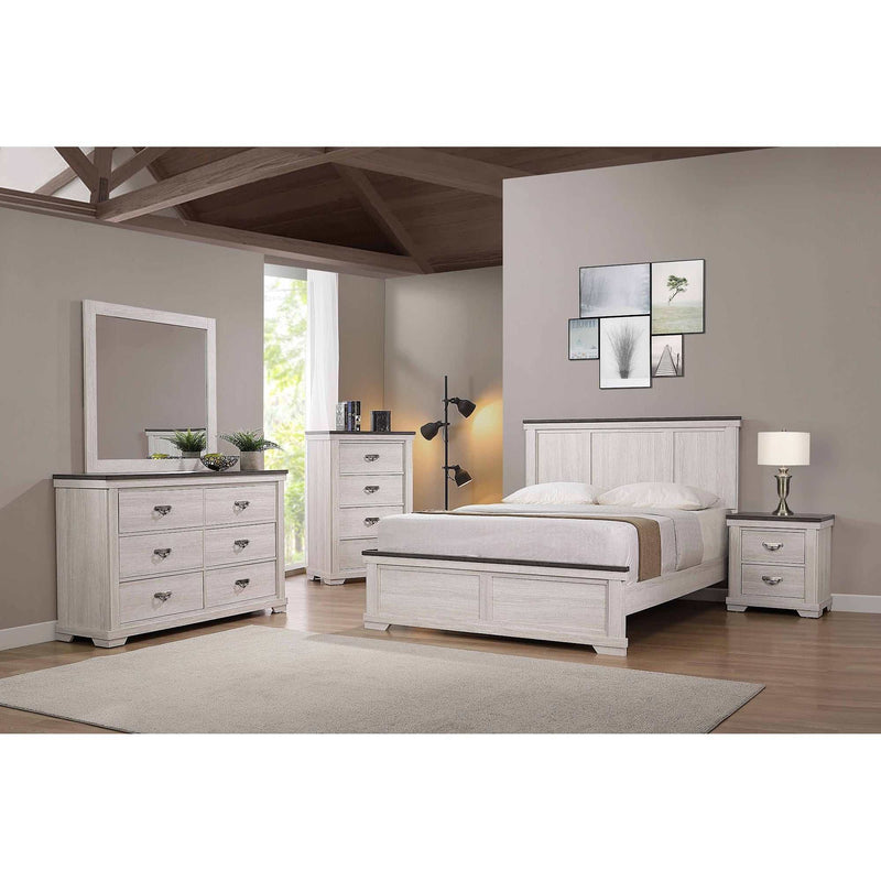 Leighton Two Tone Panel Youth Bedroom Set - Ornate Home