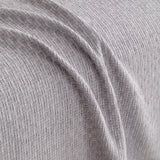 Textured Woven Modern Sofa Cover, Natural Blend Decorative Couch Throw Blanket