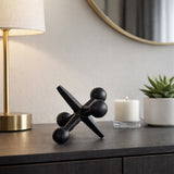 Devon Black Metal Jacks Decor