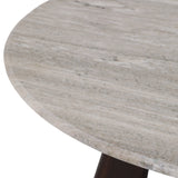 Devonmore Beige/Brown Coffee Table with Marble Top