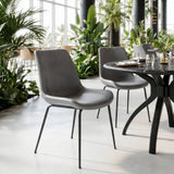 Byron Gray Dining Chair (Set of 2)