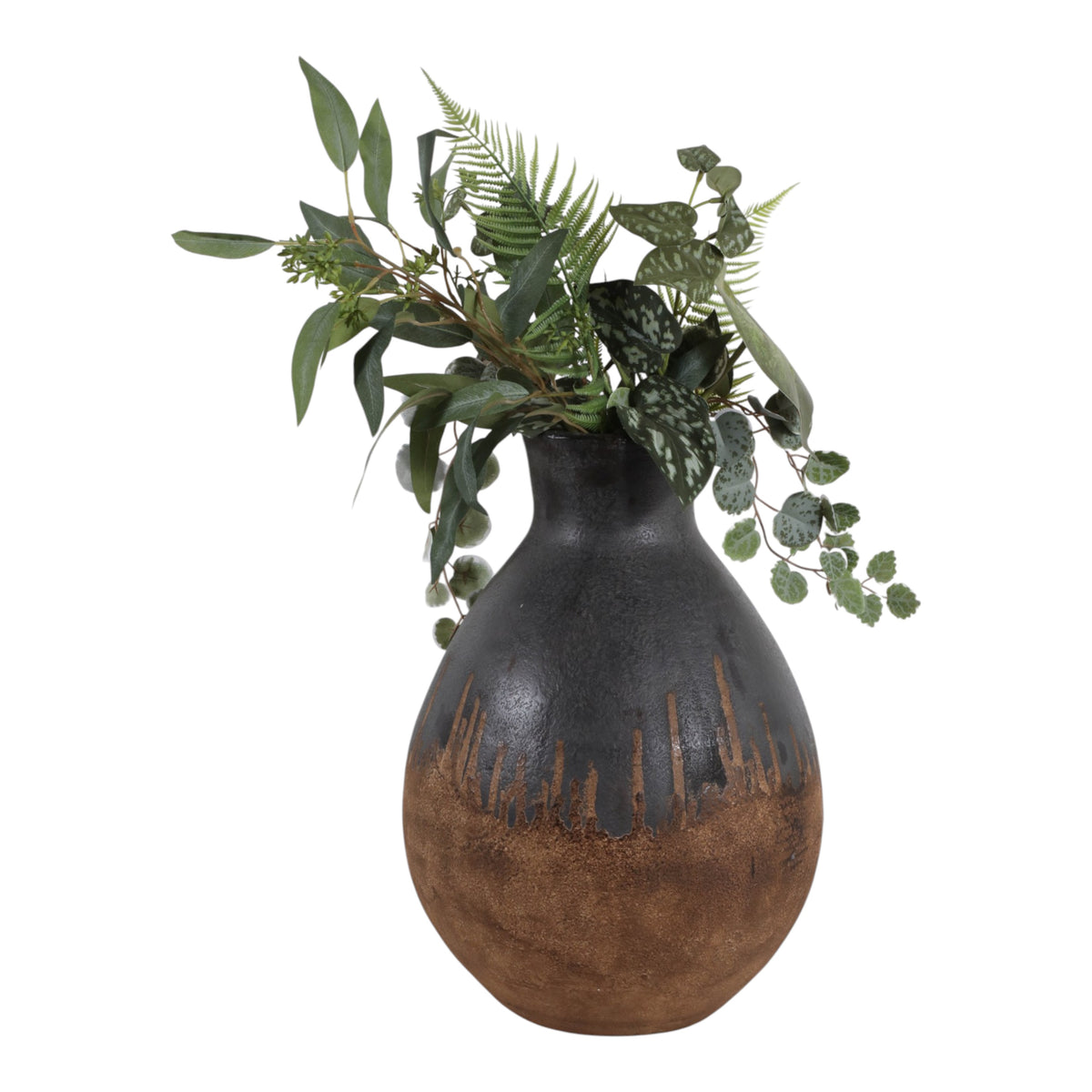 Monroemill Black/Brown Small Vase