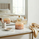 Flynnshaw Pink/Ivory Jasmine Candle