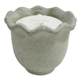 Atwood Sage Green Wild Fig and Cassis Scallop Candle