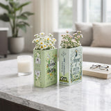 Aptos Multicolor Spring Book Vases (Set of 2)