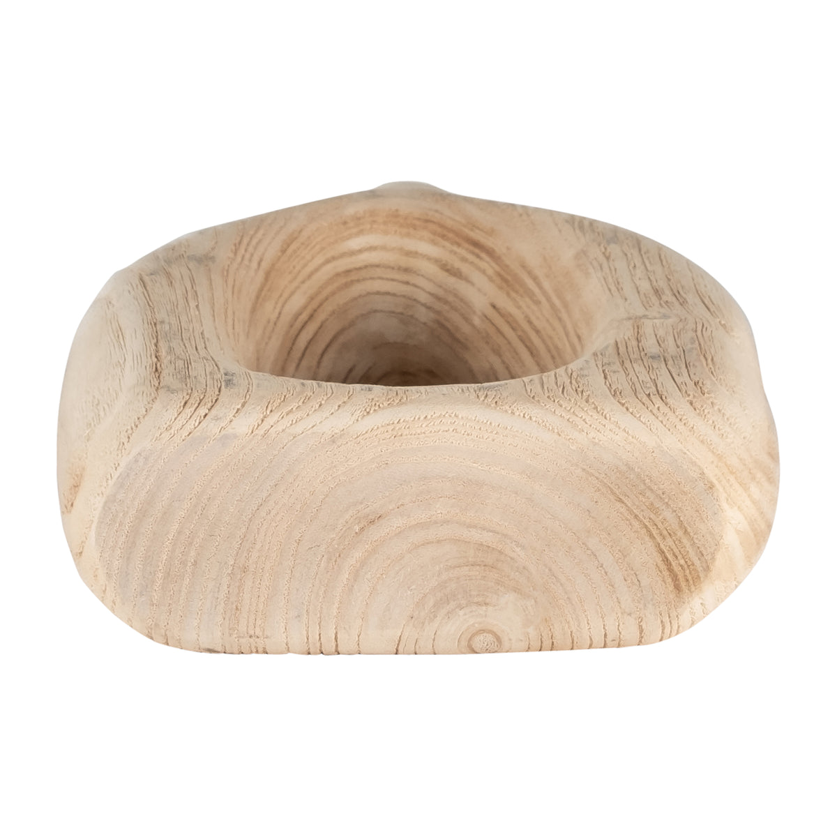 Independence Natural Wood Cut-Out Vase
