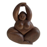 Voss Brown Chubby Lady Sitting