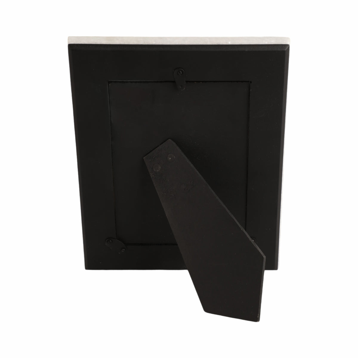 Placentia White 4x6 Marble Border Photo Frame