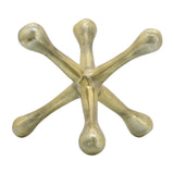 Devon Gold Metal Jacks Sculpture Decor - 12860-01EC