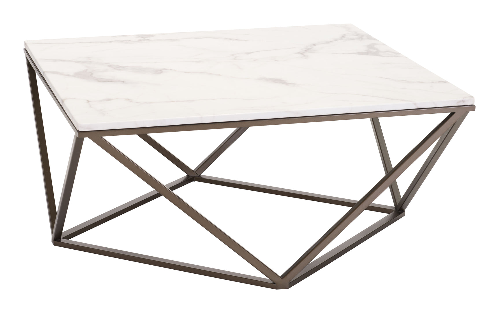 Tintern White & Antique Bronze Coffee Table