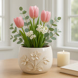 Vinsonrun Ivory Large Planter