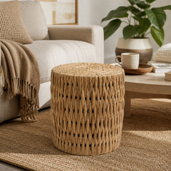 Oxford Mill Natural Modern Woven Stool