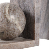 Elmo Tan Morchana Ball on Base Bookends (Set of 2)