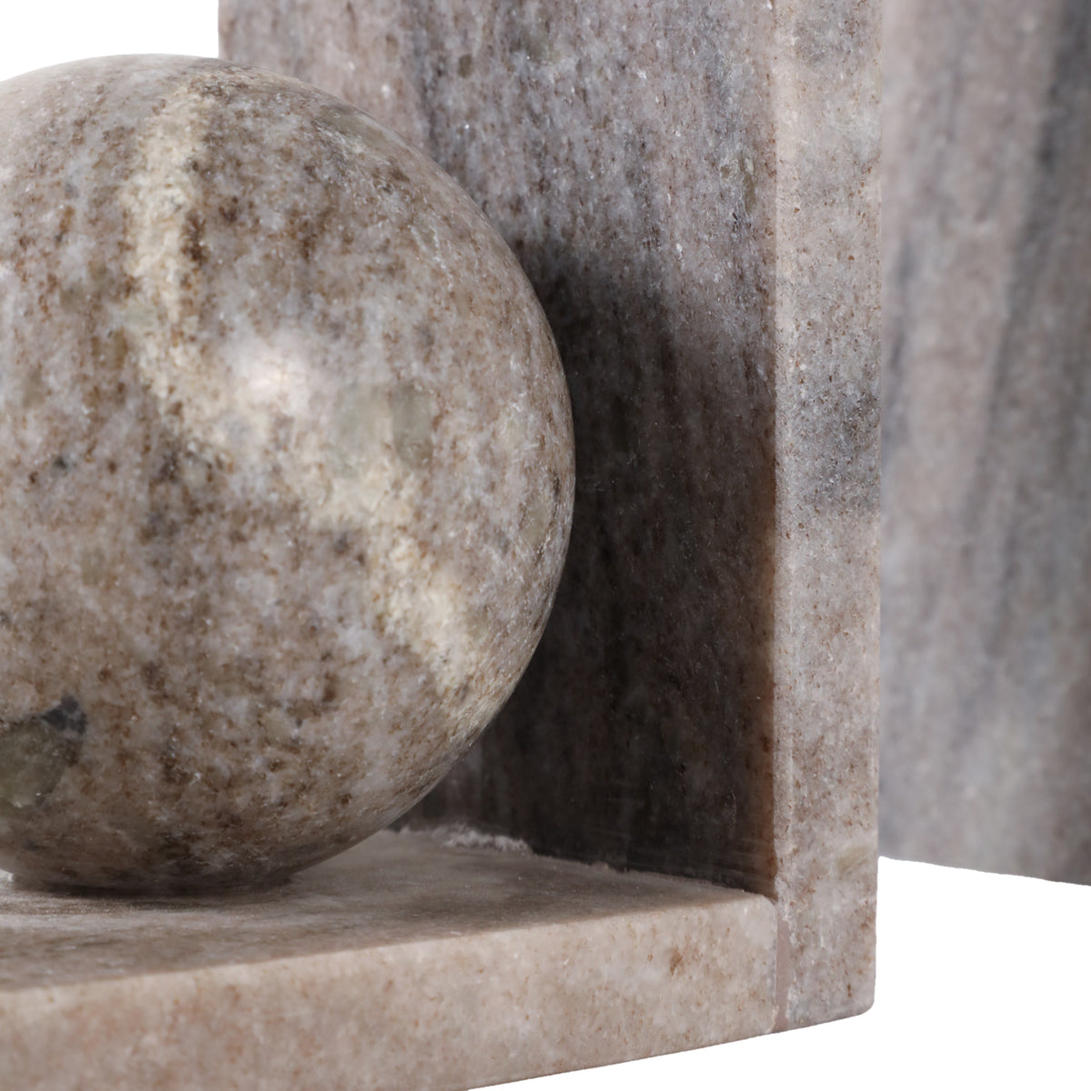 Elmo Tan Morchana Ball on Base Bookends (Set of 2)