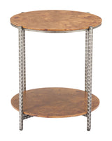 Adna Brown Side Table