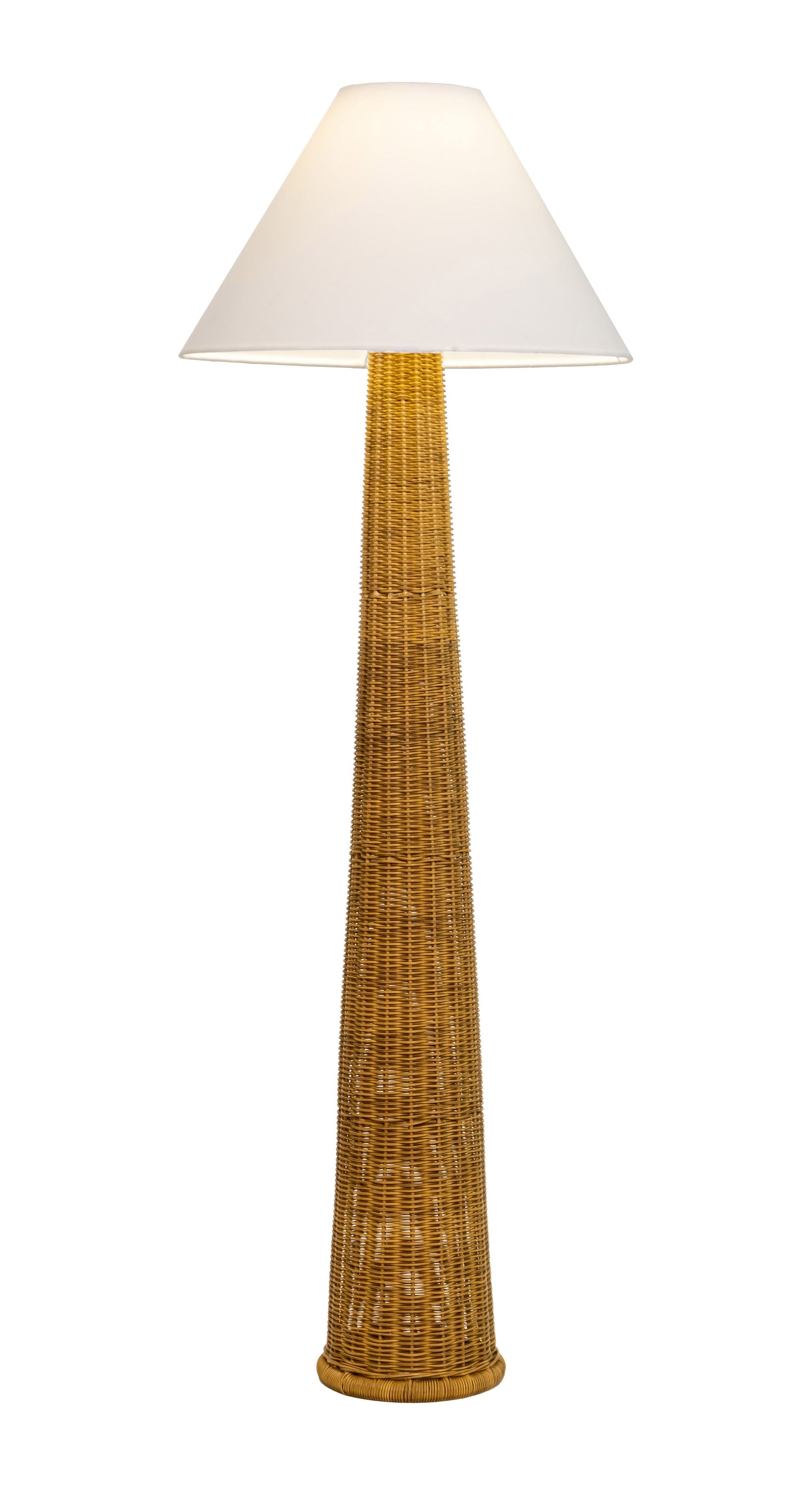 Palmia Natural Solar Floor Lamp