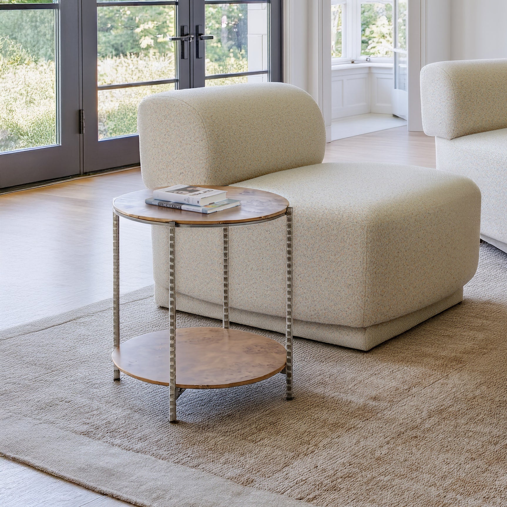 Adna Brown Side Table