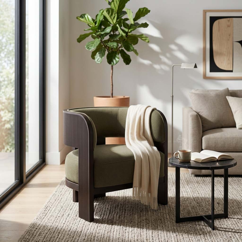 Owenlake Green/Brown Chair